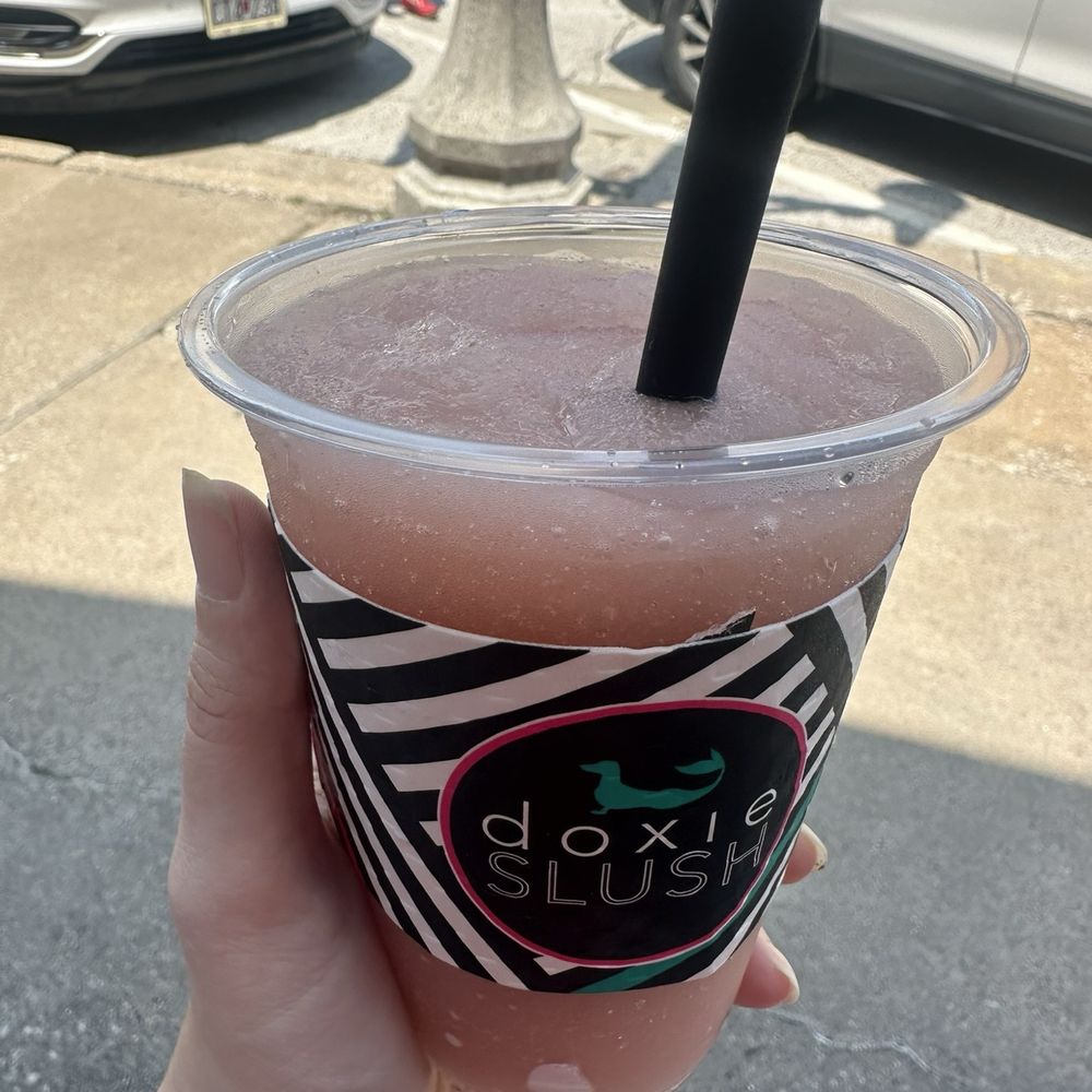 Doxie Slush - Strawberry Amaretto Shortcake - Seafood Near Me - Hermann, Missouri Doxie Slush - Strawberry Amaretto Shortcake - Seafood Near Me - Hermann, Missouri