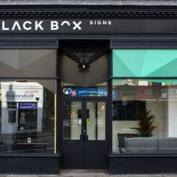 Black Box - Black Box Signs store front.