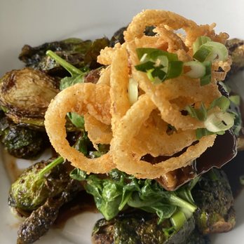 CIRCA at Navy Yard - Braised Short Rib, swapped my potatoes for Brussels. - American Near Me - Washington, DC, District of Columbia CIRCA at Navy Yard - Braised Short Rib, swapped my potatoes for Brussels. - American Near Me - Washington, DC, District of Columbia