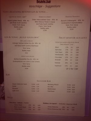 Menu photo 2 Beavis Bar Berlin, BE