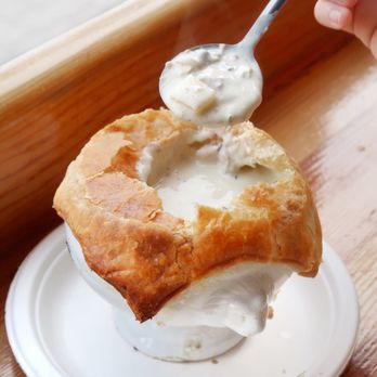 A La Mode - Clam Chowder Pot Pie - Bakeries Near Me - Vancouver, British Columbia A La Mode - Clam Chowder Pot Pie - Bakeries Near Me - Vancouver, British Columbia
