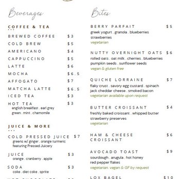 Cafe Olivia - MENU - Cafes Near Me - Los Angeles, California