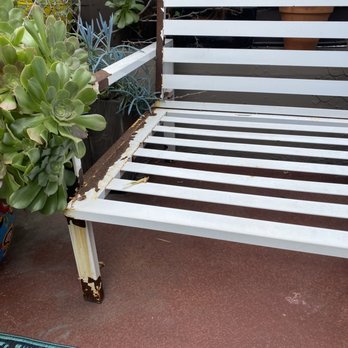 So Cal Patio Master - Before. Chipped and Rusted. - Furniture Reupholstery Near Me - Montrose, California