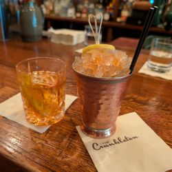 The Crunkleton - Old Fashioned and a Bourbon Bramble