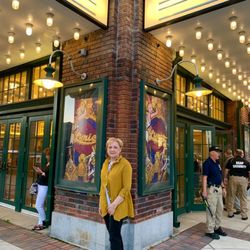 Lyric Theater - Outside the lovely restored Lyric Theater in Birmingham