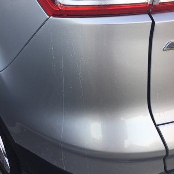 Touch Less Car Wash - Drip marks even though my car was supposed to be "towel dried" - Car Wash Near Me - Gaithersburg, Maryland