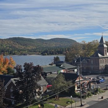 Courtyard by Marriott Lake George - View from roof top - Hotels Near Me - Lake George, New York Courtyard by Marriott Lake George - View from roof top - Hotels Near Me - Lake George, New York