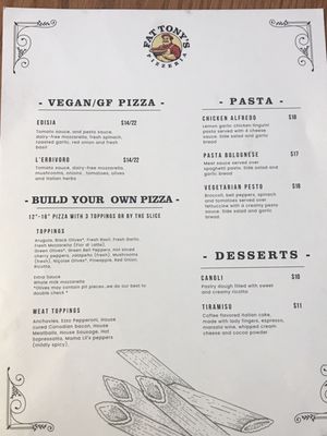 Fat Tony's Pizzeria by null