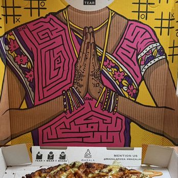 Mazala Pizza - Tikka Pizza with Chicken - Pizza Near Me - San Jose, California Mazala Pizza - Tikka Pizza with Chicken - Pizza Near Me - San Jose, California