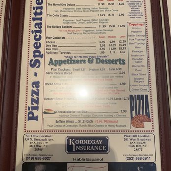 Two Dogs Pizza - Menu - Pizza Near Me - Pink Hill, North Carolina Two Dogs Pizza - Menu - Pizza Near Me - Pink Hill, North Carolina
