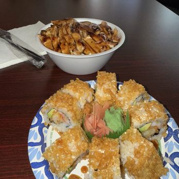 Tokyo Teriyaki - Crunchy roll & 1. Teriyaki Chicken Bowl - Japanese Near Me - Visalia, California Tokyo Teriyaki - Crunchy roll & 1. Teriyaki Chicken Bowl - Japanese Near Me - Visalia, California