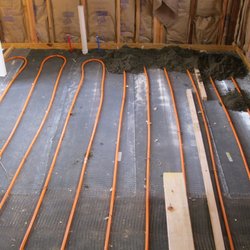 Rubber Duck Plumbing - And once again more radiant heat for a lindenhurst customer.