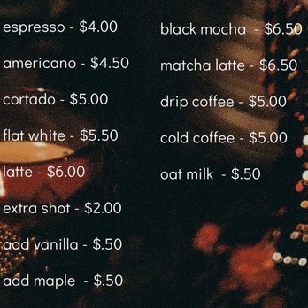 Manor Coffee Bar - Simple menu ! - Coffee & Tea Near Me - San Diego, California Manor Coffee Bar - Simple menu ! - Coffee & Tea Near Me - San Diego, California