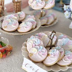 The Borrowed Teacup - Wedding dessert bar