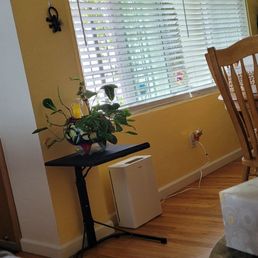 And another one. Our windows was so large we put 2 blinds to a window. It turned out great And another one. Our windows was so large we put 2 blinds to a window. It turned out great