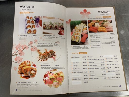 Menu photo 4 Wasabi Sushi & Grill Ridgeland, MS Menu photo 4 Wasabi Sushi & Grill Ridgeland, MS