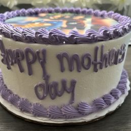 A personalized tres leches cake.