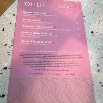 Olili - Dessert - Desserts Near Me - Honolulu, Hawaii Olili - Dessert - Desserts Near Me - Honolulu, Hawaii