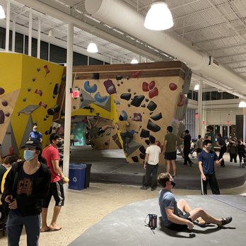 Crux Climbing Center - Inside bouldering area - Yoga Near Me - Austin, Texas Crux Climbing Center - Inside bouldering area - Yoga Near Me - Austin, Texas