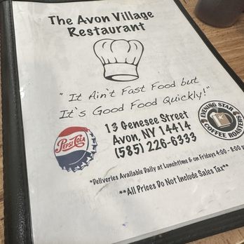 Village Restaurant - Diners Near Me - Avon, New York Village Restaurant - Diners Near Me - Avon, New York