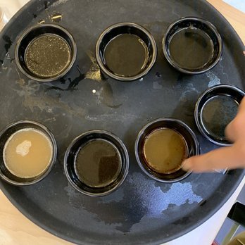 Shabu Zone - Allowing us to sample the 7 different broths - Hot Pot Near Me - Houston, Texas Shabu Zone - Allowing us to sample the 7 different broths - Hot Pot Near Me - Houston, Texas