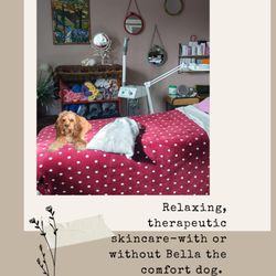 Auburn Skin Care - A relaxing skin care treatment...with or without Bella the therapy dog!