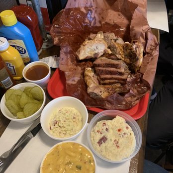 Cooper's Old Time Pit Bar-B-Que - Half Chicken, Brisket - Barbeque Near Me - Austin, Texas
