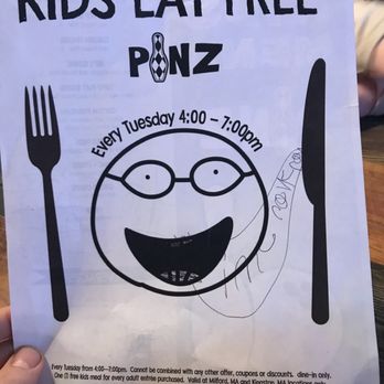 Pinz - Hadley - Really nice kids menu!!! Lol - Bowling Near Me - Hadley, Massachusetts Pinz - Hadley - Really nice kids menu!!! Lol - Bowling Near Me - Hadley, Massachusetts
