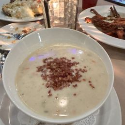 Clam chowder with Bacon Clam chowder with Bacon