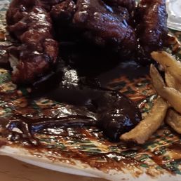 Drowning in sauce Drowning in sauce