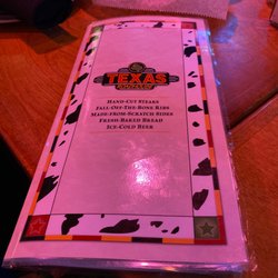 Texas Roadhouse - Menu