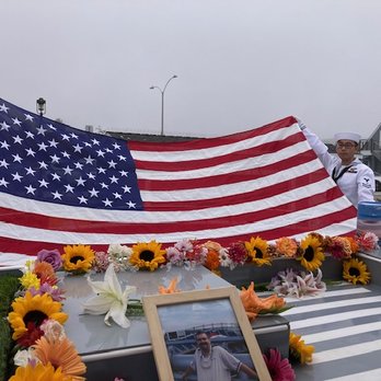 Sea Star Burials at Sea - Navy honors after taps - Funeral Services & Cemeteries Near Me - Oceanside Harbor, California