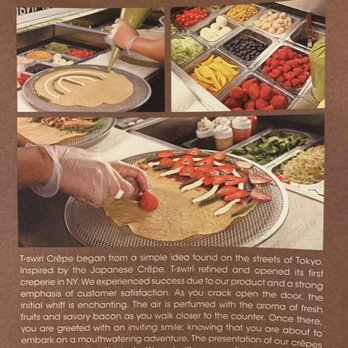 T-Swirl Crepe - T-swirl Bio: Japanese Inspired Crêpes from the streets of Tokyo Japan! - Creperies Near Me - Latham, New York T-Swirl Crepe - T-swirl Bio: Japanese Inspired Crêpes from the streets of Tokyo Japan! - Creperies Near Me - Latham, New York