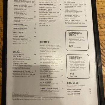 Gunsight Saloon - Updated menu. Shocked to see their prices have doubled in the last couple of year. - American Near Me - Columbia Falls, Montana