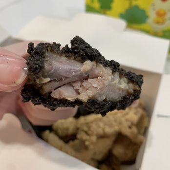 Chirpyhut Fried Chicken - a hand holding a piece of food - Chicken Shop Near Me - Vancouver, British Columbia Chirpyhut Fried Chicken - a hand holding a piece of food - Chicken Shop Near Me - Vancouver, British Columbia