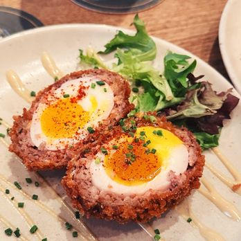 The Dead Rabbit - Scotch Egg - Cocktail Bars Near Me - New York, New York The Dead Rabbit - Scotch Egg - Cocktail Bars Near Me - New York, New York