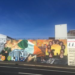 International Wall - Murals - Murals by the side of the Andrews Flour Mill wall