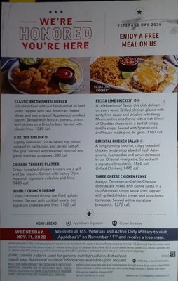 Menu photo 3 Applebee's Grill + Bar Roseville, MI Menu photo 3 Applebee's Grill + Bar Roseville, MI