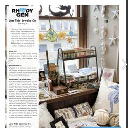 Low Tide Jewelry Company - A little bit about our little shop.