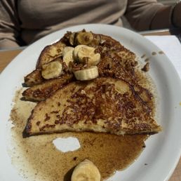 Banana pecan French toast Banana pecan French toast
