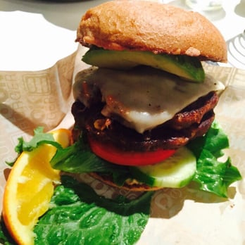Hook Burger - Double veggi burger madness. - Burgers Near Me - Pasadena, California Hook Burger - Double veggi burger madness. - Burgers Near Me - Pasadena, California
