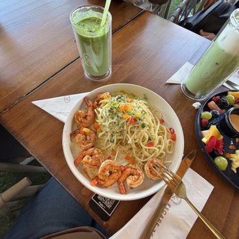 Escape 360 - Shrimp pesto so yummy - Cafes Near Me - McKinney, Texas