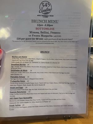 Menu photo 1 345 Cantina New York, NY