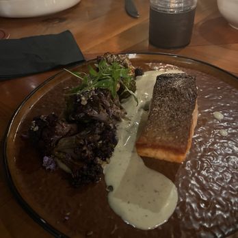 Saint & Second - Blackened Salmon - New American Near Me - Long Beach, California