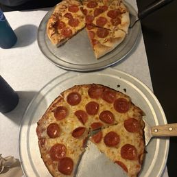 1 Reg and 1 Gluten Free 11"pepperoni pizzas 1 Reg and 1 Gluten Free 11"pepperoni pizzas