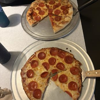 Pizza West - 1 Reg and 1 Gluten Free 11"pepperoni pizzas - Pizza Near Me - Shawnee, Kansas