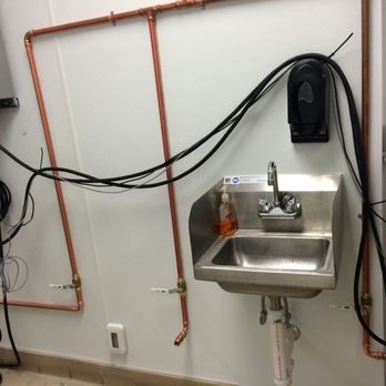 Stoney's Plumbing - Three cold water supply lines for a local brewery. - Plumbing Near Me Stoney's Plumbing - Three cold water supply lines for a local brewery. - Plumbing Near Me