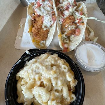 The Fishin' Pig - Fried chicken tacos. "Deelish" - Barbeque Near Me - Norfolk, Virginia The Fishin' Pig - Fried chicken tacos. "Deelish" - Barbeque Near Me - Norfolk, Virginia