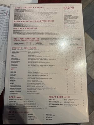 Menu photo 4 Weber Grill Restaurant Chicago, IL Menu photo 4 Weber Grill Restaurant Chicago, IL