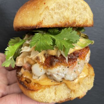 Rosella - Fish Sausage Slider ($11) - Sushi Bars Near Me - New York, New York